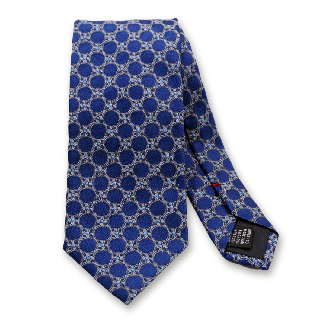 Cravatta Fantasia Blu