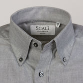 Camicia Oxford Grigio Chiaro